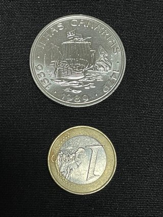 Moneda conmemorativa Islas Canarias