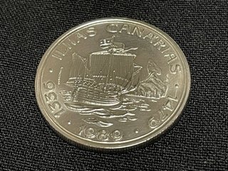 Moneda conmemorativa Islas Canarias