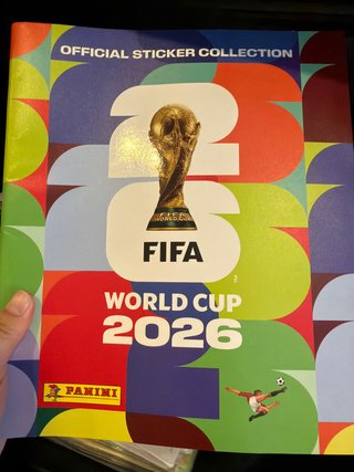 2 Álbumes Cromos Mundial FIFA 2026 Panini ANA