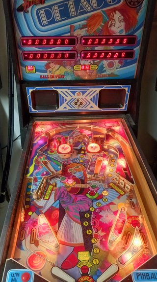 Máquina Recreativa arcade Pinball Petaco