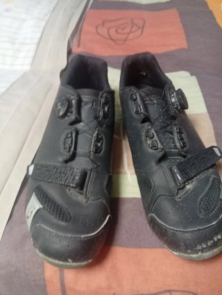 Zapatillas Ciclismo Montaña Negras