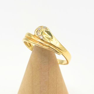 Anillo Oro 18K, 2.44gr, T-22