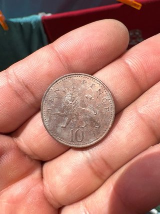 Moneda antigua griega 100 dracmas