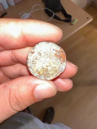 Moneda antigua griega 100 dracmas