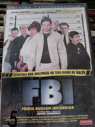 DVD FBI Frikis Buscan Incordiar (Español)