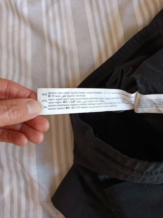 Pantalones cargo Bershka negros