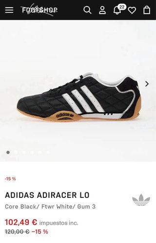 Adidas Adi Racer Negras Blancas