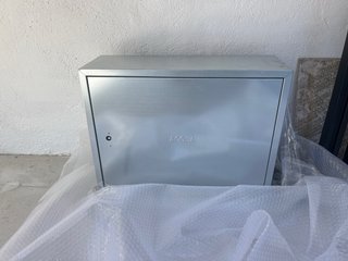 Caja contador agua metálica 60x20x45