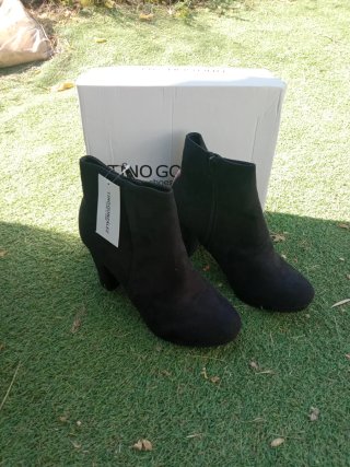 Botines Tino Gonzalez Mujer Negro Talla 40
