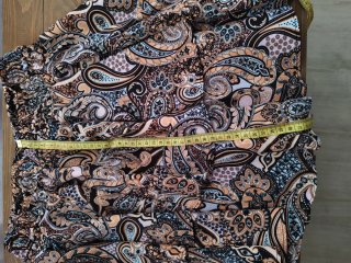Falda estampada boho