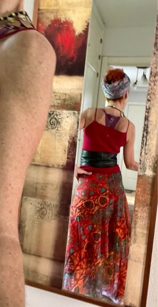 Falda Larga Chacok Multicolor