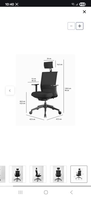 Silla ergonómica Actiu Stay