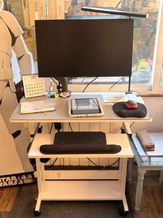 Mesa escritorio ordenador ajustable en  altura