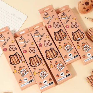Scatola di 12 matite HB Kawaii