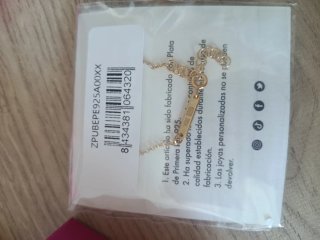 Pulsera Singularu dorada