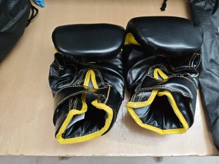 Guantes Boxeo Brooklyn Fitboxing XL Negro