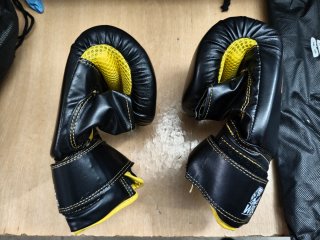 Guantes Boxeo Brooklyn Fitboxing XL Negro