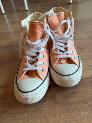 Converse All Star Naranja Talla 37.5