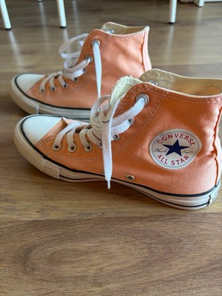 Converse All Star Naranja Talla 37.5