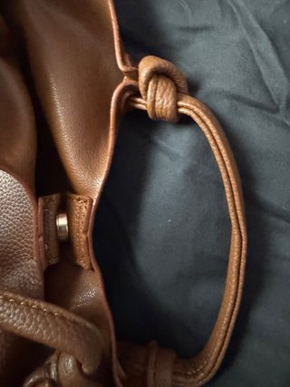 Bolso mano/bandolera con monedero marrón