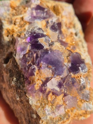 Fluorita Berbes Morada