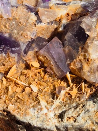 Fluorita Berbes Morada