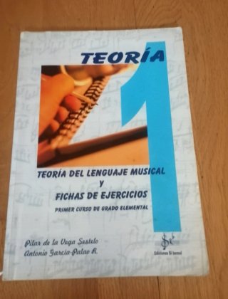 Libro Teoría del Lenguaje Musical 1 elemental.