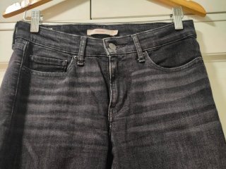 LEVI'S - Vaqueros grises mujer 711