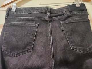 LEVI'S - Vaqueros grises mujer 711