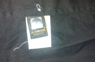 Camisa La Martina Negra Estampada