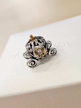 Charm Pandora Carroza Cenicienta Disney 100 Aniver