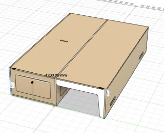Módulo Sofá Cama Camper con Respaldo