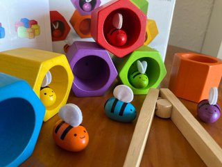 Juego de Colores Plan Toys Abejitas