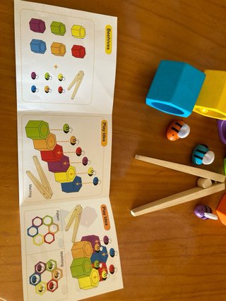 Juego de Colores Plan Toys Abejitas