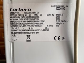 Arcón Congelador Corberó 210L Blanco