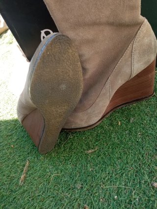 Botas de cuña mujer talla 41