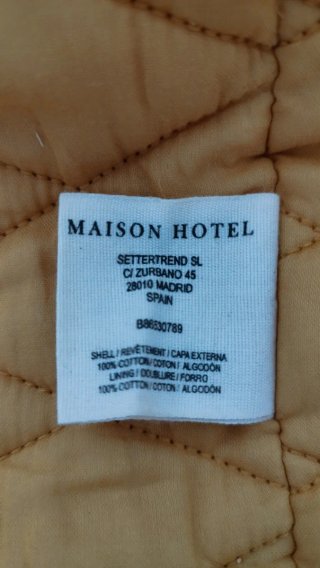 Chaqueta Maison Hotel con estampado talla L