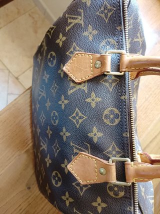 Bauletto Louis Vuitton Monogram Marrone