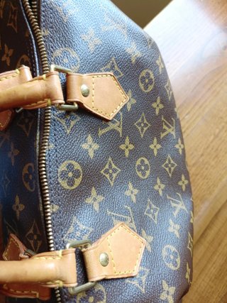 Bauletto Louis Vuitton Monogram Marrone