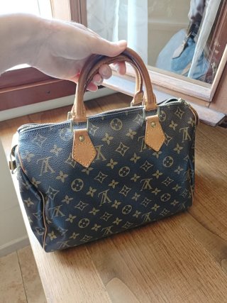 Bauletto Louis Vuitton Monogram Marrone
