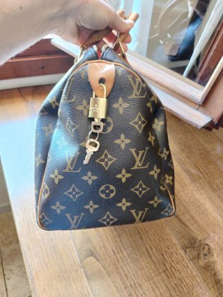 Bauletto Louis Vuitton Monogram Marrone