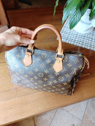 Bauletto Louis Vuitton Monogram Marrone
