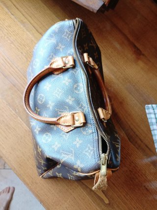 Bauletto Louis Vuitton Monogram Marrone