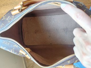 Bauletto Louis Vuitton Monogram Marrone
