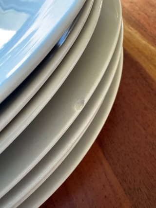 Set 7 Platos Ikea Cerámica