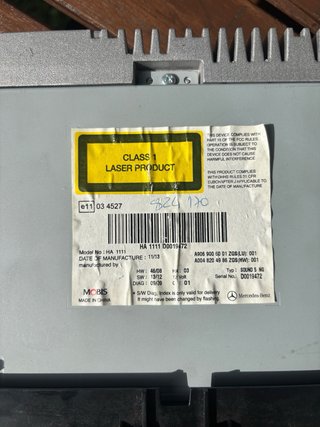 Radio CD SD Mercedes Sprinter 2015 Sound5