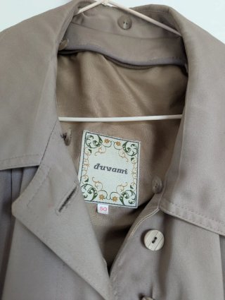 Gabardina beige