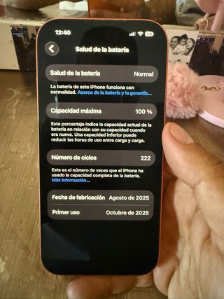 iPhone 17 Pro 256GB Naranja - Salud 100%