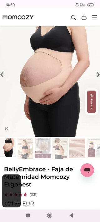 Faja embarazo momcozy