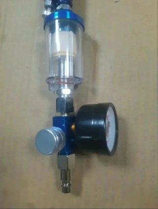 Regulador presión pistola pintura